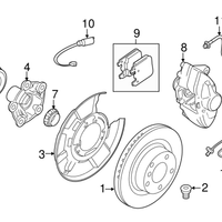 New Genuine BMW Collar Screw (2015-2021) OE 33402284592