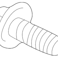 New Genuine BMW Torx Screw (2000-2010) OE 33406765432
