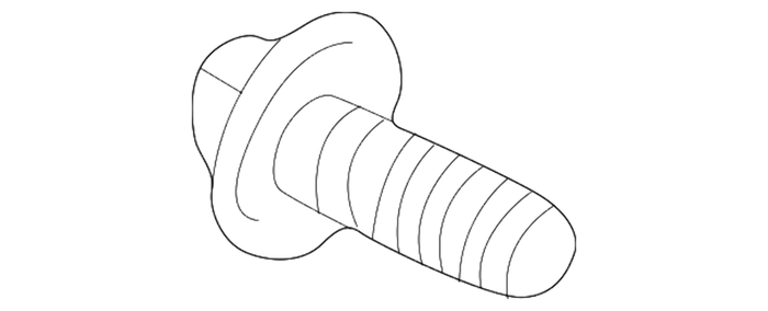 New Genuine BMW Torx Screw (2000-2010) OE 33406765432