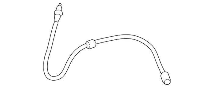 New Genuine BMW Brake Hose Front (2014-2021) OE 34106799302
