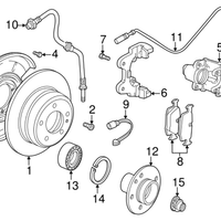 New Genuine BMW Collar Screw Micro Encapsul (1995-2015) OE 34203414763