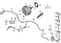 New Genuine BMW Power Brake Booster Assembly (2008-2013) OE 34332283392