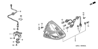 New Genuine Honda Taillight Bulb (T16 18W) (2000-2015) OE 34901S2K003
