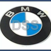 New Genuine BMW Wheel Hub Cap Emblem Sticker 64.5mm (1975-2006) OE 36131181080