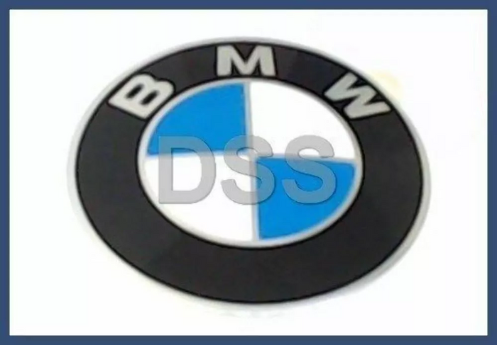 New Genuine BMW Wheel Hub Cap Emblem Sticker 64.5mm (1975-2006) OE 36131181080