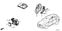 New Genuine Acura RDX Camera Monocular Set (2019-2024) OE 36163TJCA03