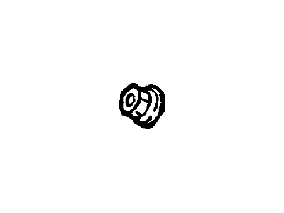 New Genuine Ford Wheel Nut (2000-2002) OE YL3Z-1012-AB