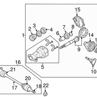 New Genuine Nissan / Infiniti Spacer-Housing 381650C020 / 38165-0C020 OEM
