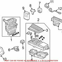 New Genuine Acura RDX Fuse Box Assembly (2010-2012) OE 38200STKA03