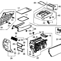 New Genuine Honda Pilot USB Aux Cover (2016-2018) OE 39116TG7A51