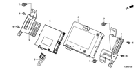 New Genuine Acura RDX Control Unit Infotainment (2021) OE 39540TJCAA3