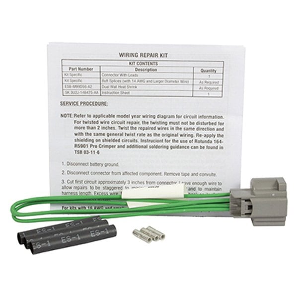 New Genuine Ford Wire Asy 3U2Z14S411FKAF / 3U2Z-14S411-FKAF OEM