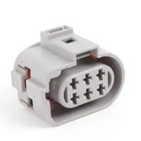 New Genuine Audi VW Six Pin Connector Wiring Housing OE 3D0973733G