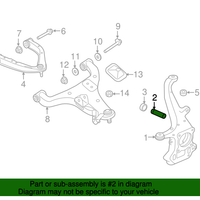 New Genuine Nissan Titan Bolt Stopper (2016-2024) OE 40038EZ02A