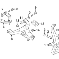New Genuine Nissan Titan Bolt Stopper (2016-2024) OE 40038EZ02A