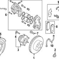 New Genuine Nissan C08-Wheel Hub Assy 402026SA0A OE