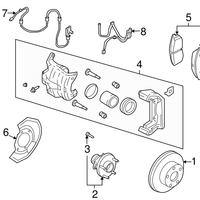 New Genuine Nissan Hub Assy Road Wheel 40202AL56C / 40202-AL56C OEM