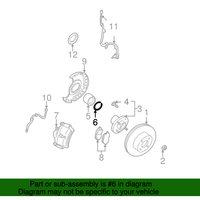 Genuine Nissan Ring-Snap OEM 402143Z000