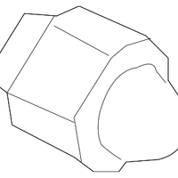 New Genuine Infiniti Wheel Lug Nut Road Wheel OE 402244HH0A