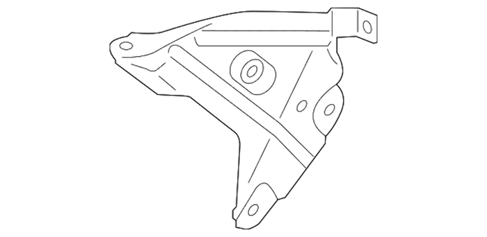 New Genuine BMW Bracket Side Panel Column (2016-2022) OE 41007427136