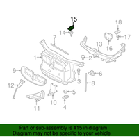 New Genuine BMW Clip Nut (2003-2019) OE 41357060601