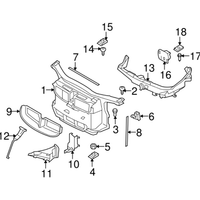 New Genuine BMW Clip Nut (2003-2019) OE 41357060601