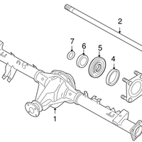 New Genuine Nissan Spacer Axle Brg 43070EB110 / 43070-EB110 OEM