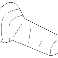 New Genuine Nissan Bolt-Hub 432228B400 / 43222-8B400 OEM