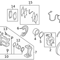 New Genuine Nissan Pin 44140JA00A / 44140-JA00A OEM