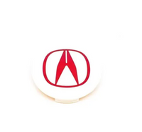 Genuine Acura Integra Wheel Center Cap Type R White (1997-1998) OE 44732ST7R00