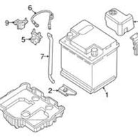 New Genuine Smart Fortwo Battery Sensor (2016-2019) OE 4539054500