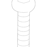 New Genuine BMW Screw (2012-2013) OE 46612315376