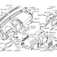 New Genuine Nissan Socket & Bulb A (2004-2015) OE 484779FD0A
