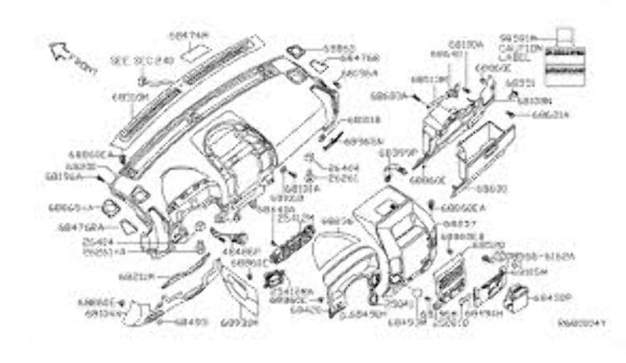 New Genuine Nissan Socket & Bulb A (2004-2015) OE 484779FD0A