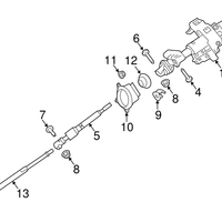New Genuine Nissan Bolt OE 489355V10A