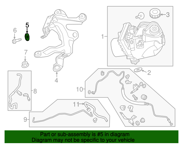 New Genuine Nissan Washer-Copper 491553TA0B / 49155-3TA0B OEM