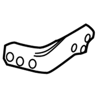 New Genuine Mercedes-Benz Impact Bar Bracket 2076200185 OEM