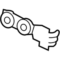 New Genuine Ford Nut Hex. (2010-2012) OE W715111-S439