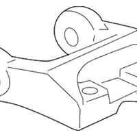 New Genuine Honda Odyssey Rear Engine Mount Bracket (2008-2010) OE 50610SHJA60