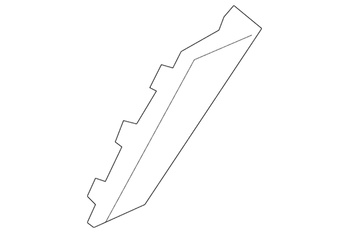 New Genuine BMW Cover Lateral Right (2004-2006) OE 51113401930