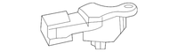 New Genuine BMW Guide Left (2002-2005) OE 51117030617