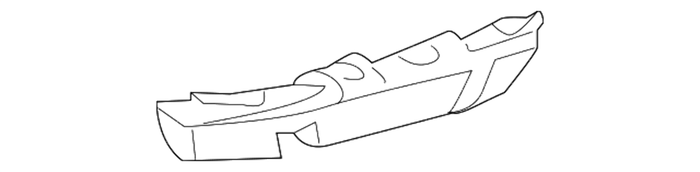 New Genuine BMW Support Side Panel Front Le (2004-2010) OE 51117033705