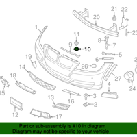 New Genuine BMW Spacer Sleeve (2006-2016) OE 51117071270