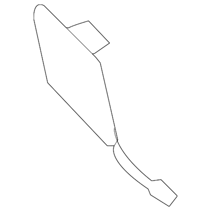 New Genuine BMW Flap Towing Eye Primed (2007-2010) OE 51117187956