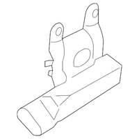 New Genuine BMW Deformation Element Front L (2012-2021) OE 51117266194