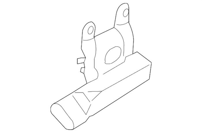 New Genuine BMW Deformation Element Front L (2012-2021) OE 51117266194
