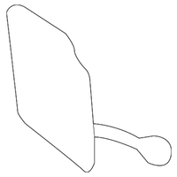 New Genuine BMW Cover Tow Fitting Front P (2016-2019) OE 51117400518