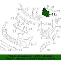 New Genuine BMW Crash Reinforcement Left (2019-2023) OE 51117421883