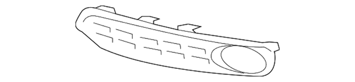 New Genuine BMW Closed Grid Right (2018-2021) OE 51117452290