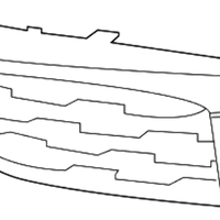 New Genuine BMW Open Grid Left (2016-2019) OE 51117453987